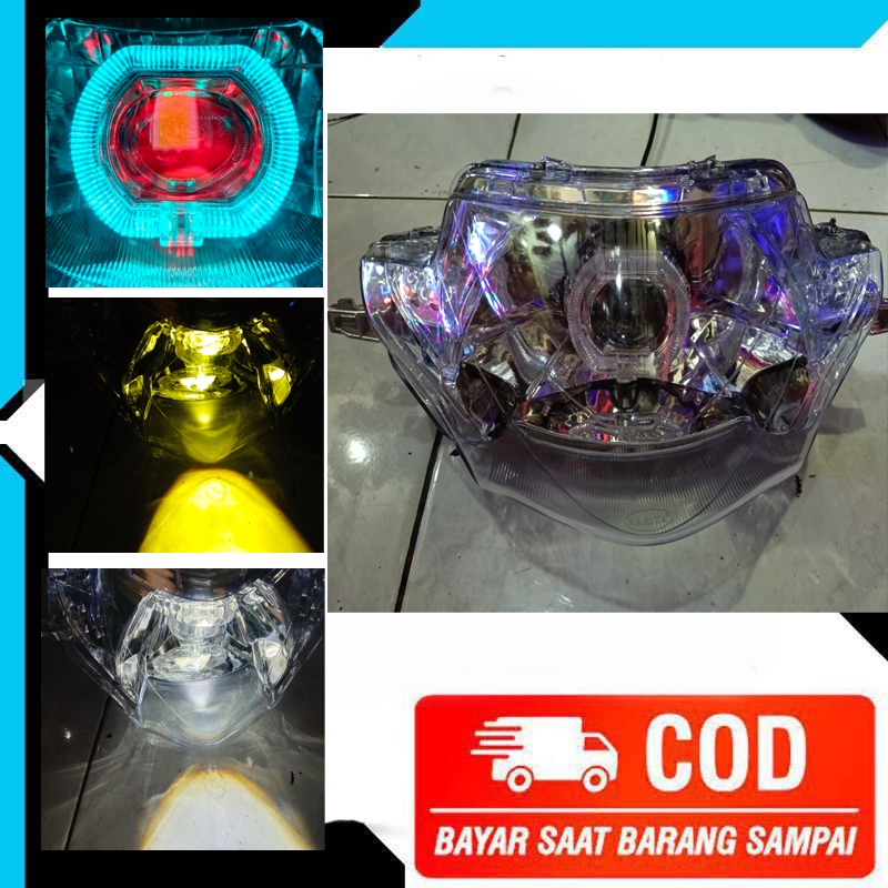 Lampu Motor Supra X 125 Lama Ala ala Biled