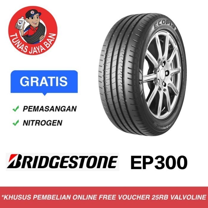 Ban Bridgestone Ecopia EP300 Enliten 185/65 R15 Toko Surabaya 185 65 15