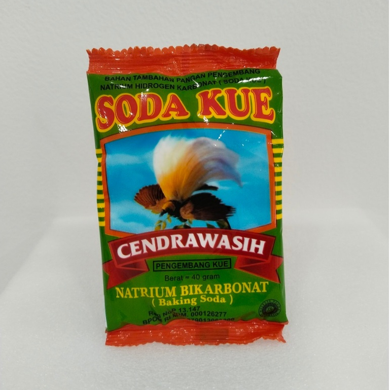 

Cap Cendrawasih Soda Kue 40gr