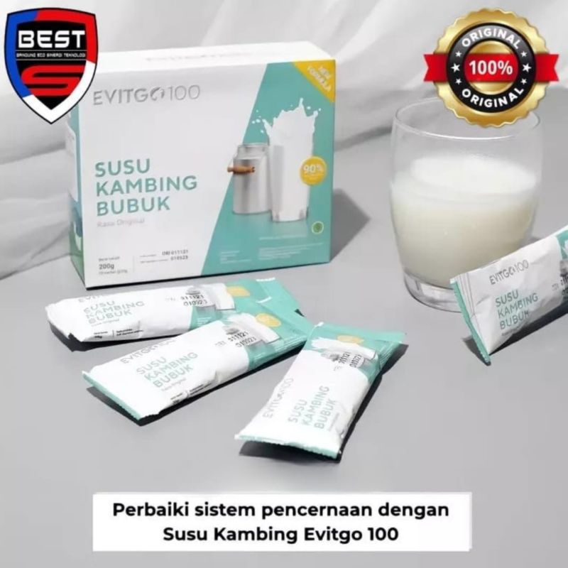 

EVITGO 100 SUSU KAMBING BUBUK ORIGINAL 100% PT BEST