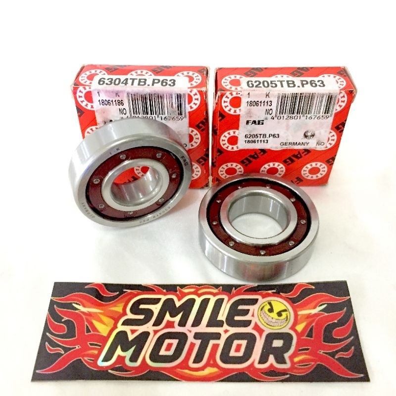 LAHAR FAG KRUK AS RXKING/JUPITER/VEGA 6304 6205 SUPER KERAMIK TB P63