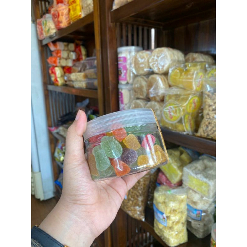 

Permen Jelly Waisun ( Mixed Pastilles Candy ) - Jelly Aneka Rasa Kemasan Toples