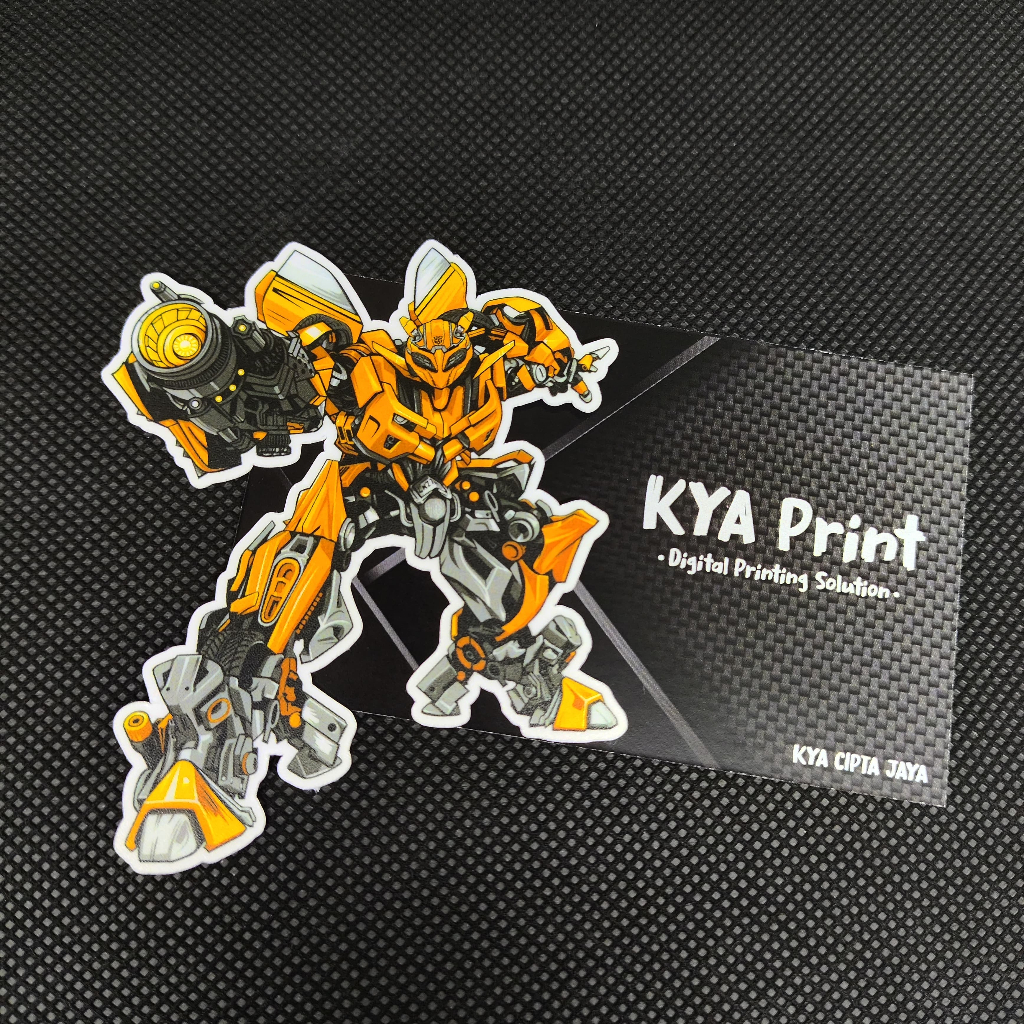 Premium Sticker Bumblebee Transformers