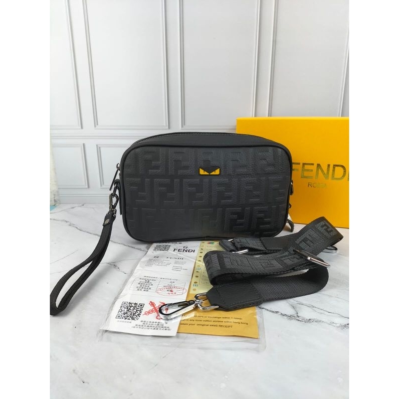 TAS SELEMPANG PRIA FENDI86 BRAND QUALITY MIRROR 1:1