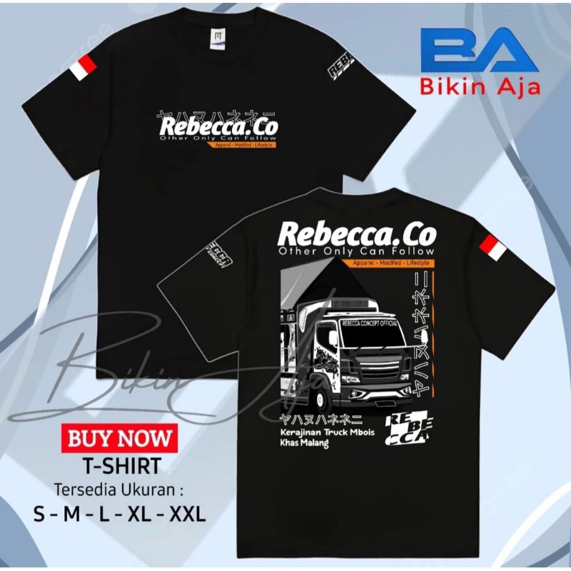 Terlaris Kaos Truck Rebecca.Co Concept Original Kaos Driver