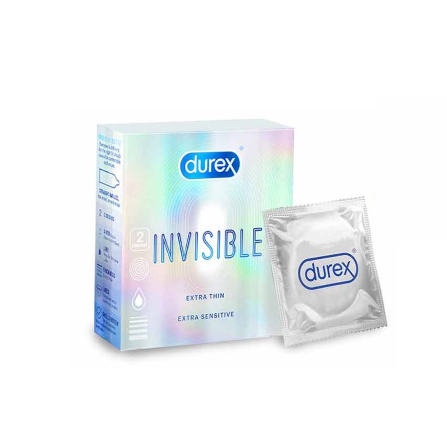 Kondom Durex Invisible isi 2 Pcs - Kondom Tipis Durex