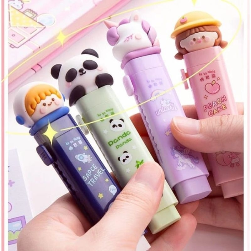 

Penghapus Mekanik Kartun Penghapus Pensil Mechanical Eraser