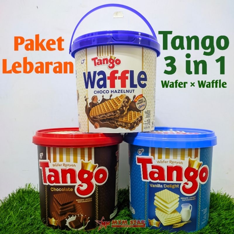 

Parcel Lebaran Paket Tango 3 in 1 Wafer + Waffle