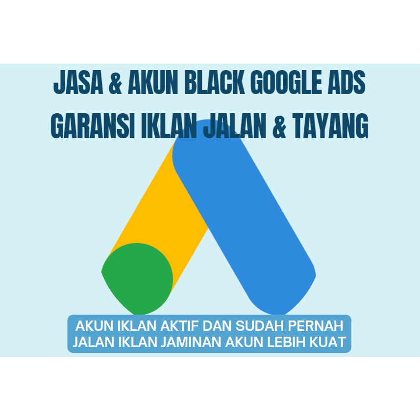 Akun Google Ads (Black Edition)