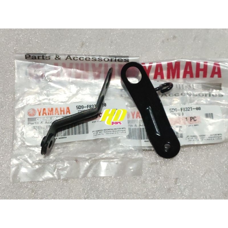 Bracket besi pegangan Sayap bawah Set Kiri KananYamaha Vega ZR RR Original STAY 5D9-F8321-00 STAY 2 