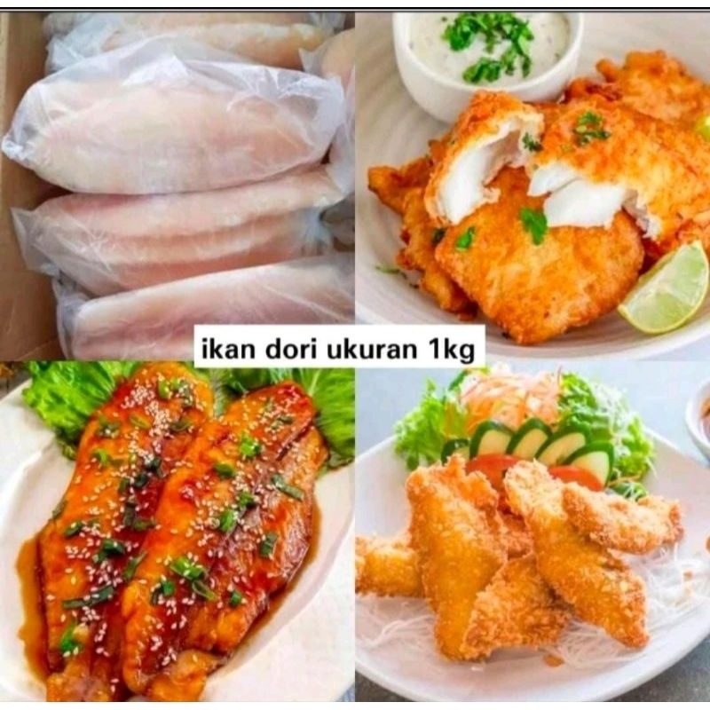 

IKAN DORI FILLET LOKAL 1KG - KUALITAS SUPER