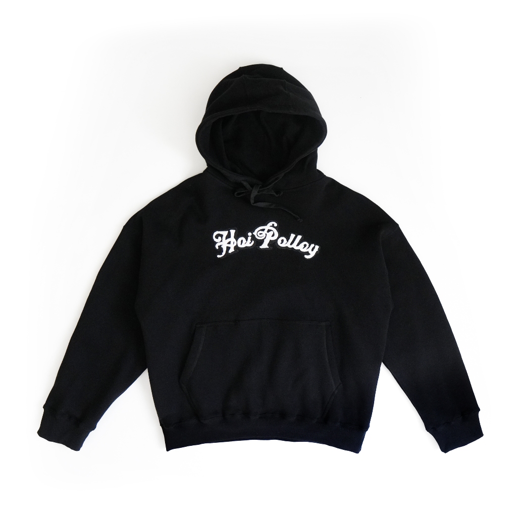 Hoi Polloy - Hoodie Sweater 1815 (Black) 330gsm