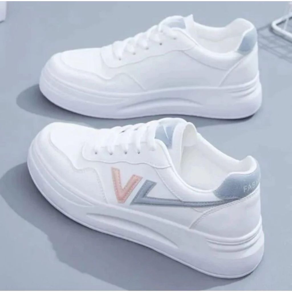 DISKON Sepatu sneakers wanita terbaru sepatu putih wanita sepatu wanita korean style sepatu wanita