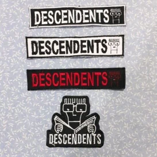 Patch bordir descendents/emblem bordir/badge bordir/LOGO bordir