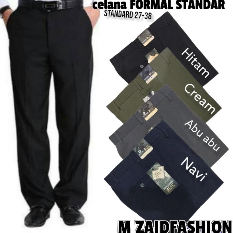 Klik Pesan PRODUK LOKAL CELANA FORMAL RC PREMIUM PRIA STANDAR REGULER CELANA KERJA  BAHAN HIGHT TWII