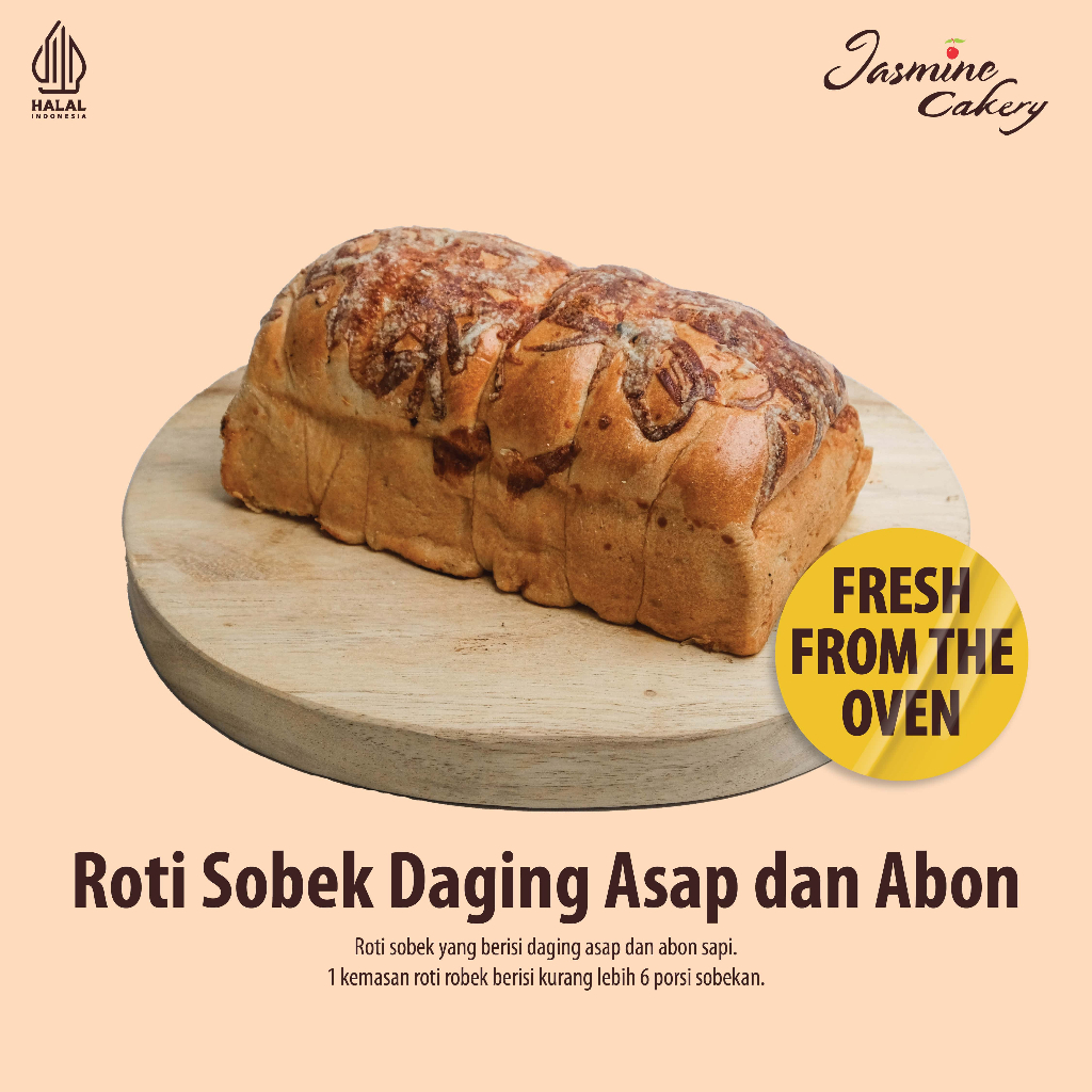 

Roti Sobek Daging Asap & Abon / Roti Premium