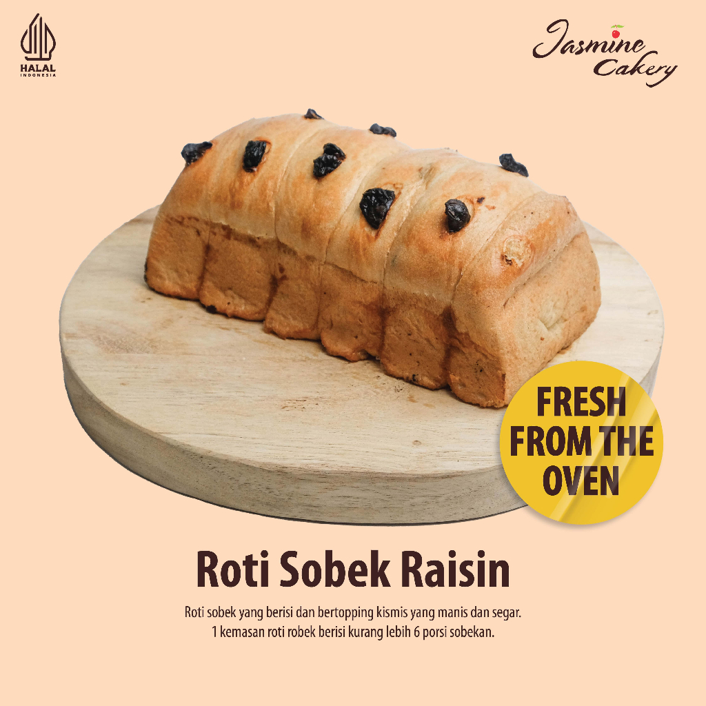 

Roti Sobek Raisin / Roti Premium