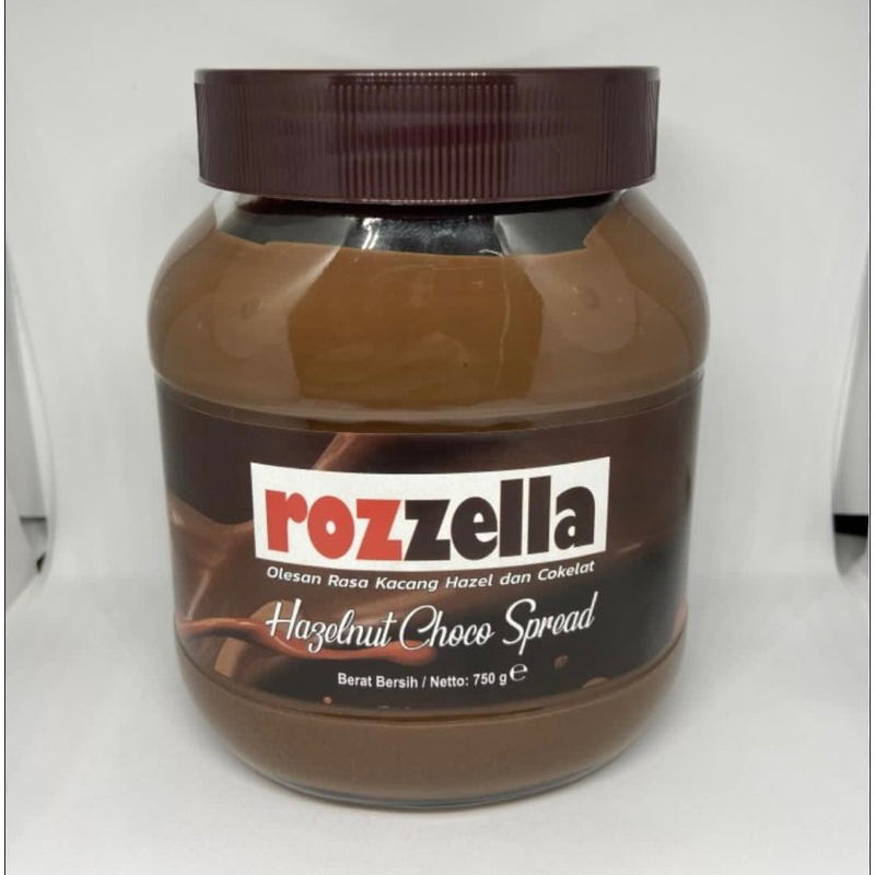 

rozzella 750g hazelnut choco spread