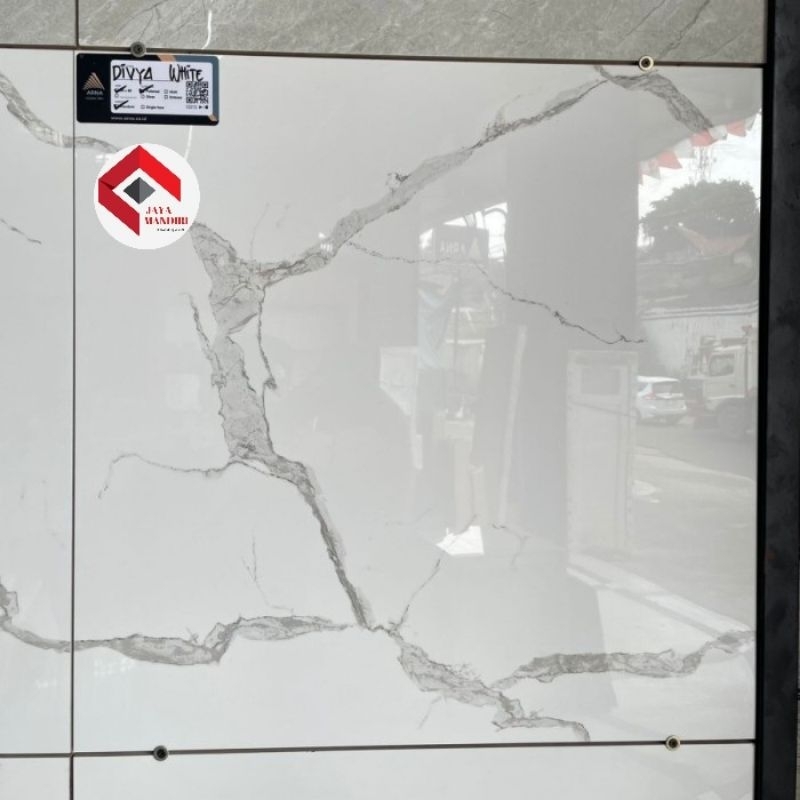 Granite Lantai Arna 60x60 Divya White Kw1