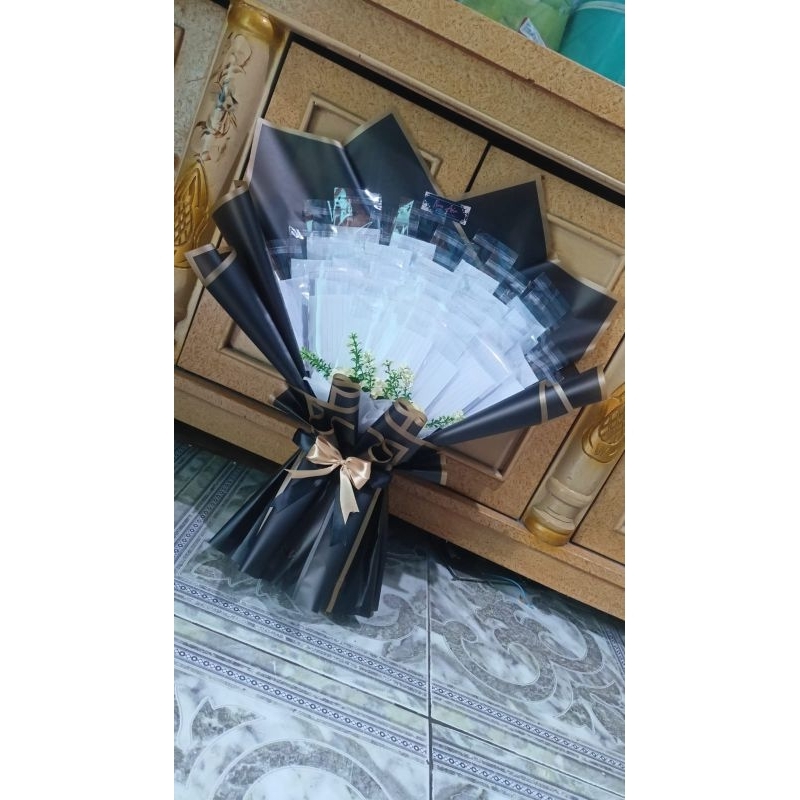 buket uang 25 lembar / buket uang kosong 25 lembar