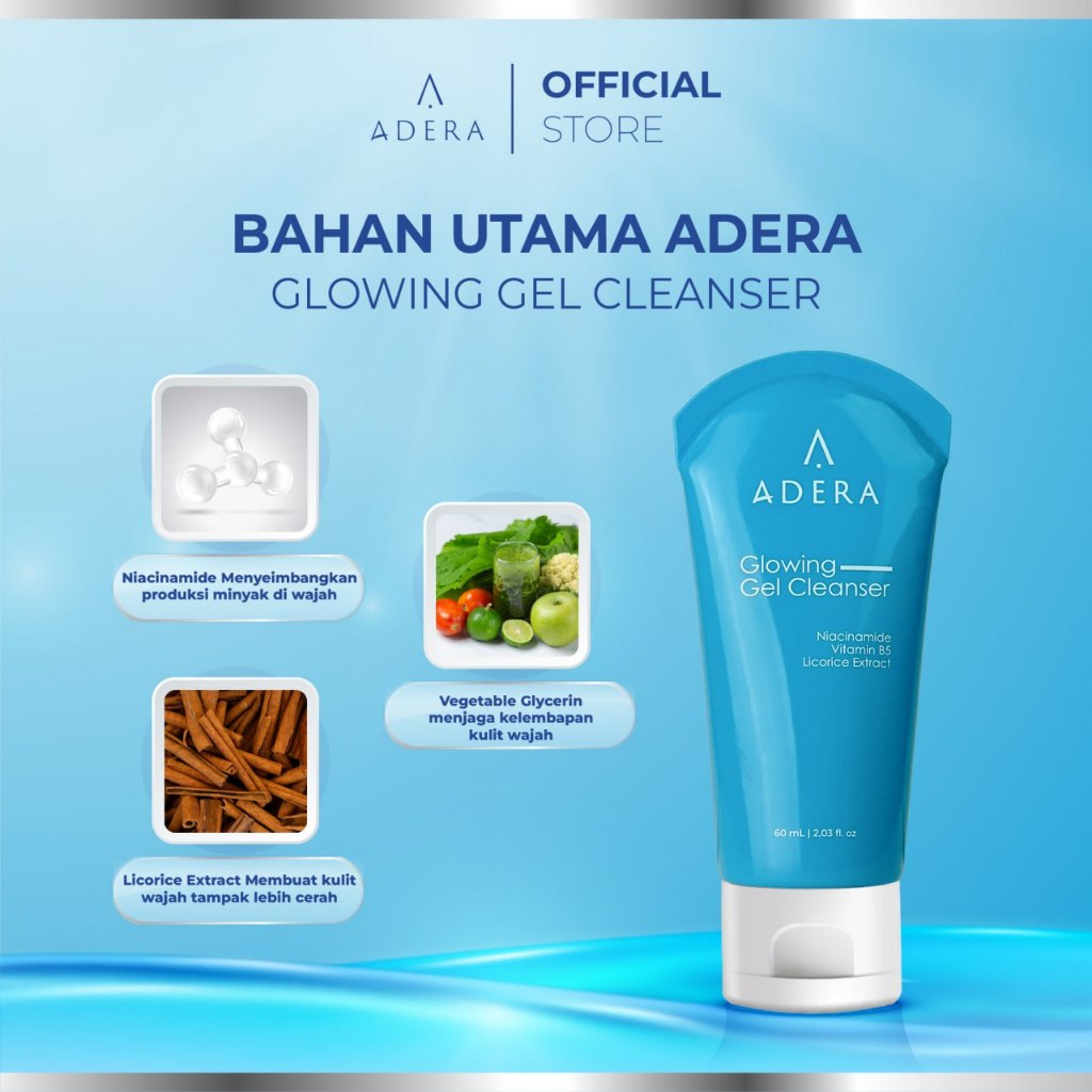 ADERA Glowing Gel Cleanser Original