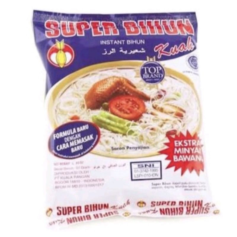 

Super Bihun Kuah Instant 1Dos Isi 30pcs