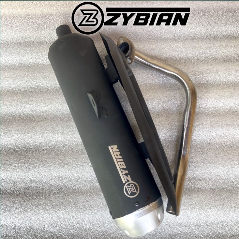KNALPOT COPY cms ZYBAIN TYPE END MUFFLER NGEBAS ADEM BEAT VARIO 125/150 SCOOPY BEAT NEW DULUXE GENIO