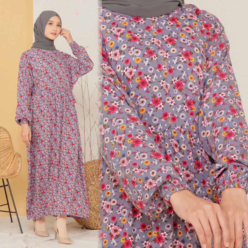 Sabalaiqa home dress Daster Lengan Panjang ld 120