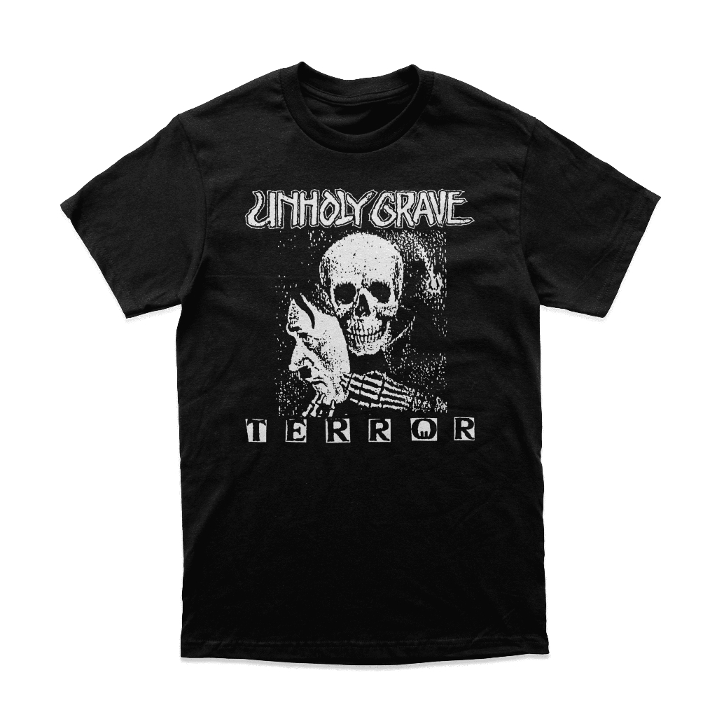 Kaos Tshirt Baju Band Unholy Grave "Terror" Merchandise