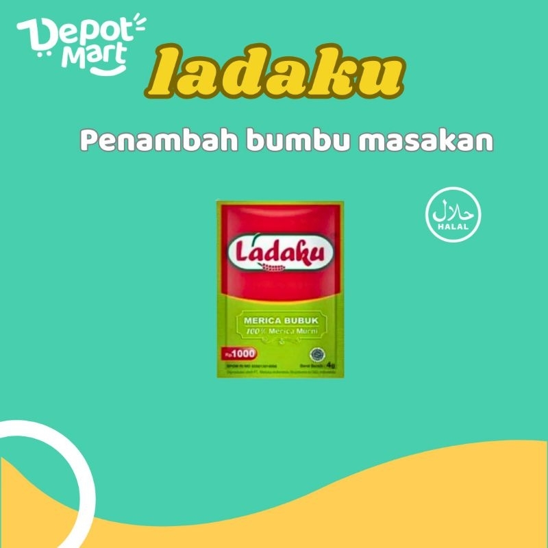 

Merica Bubuk Ladaku 4GR Lada Bumbu Dapur