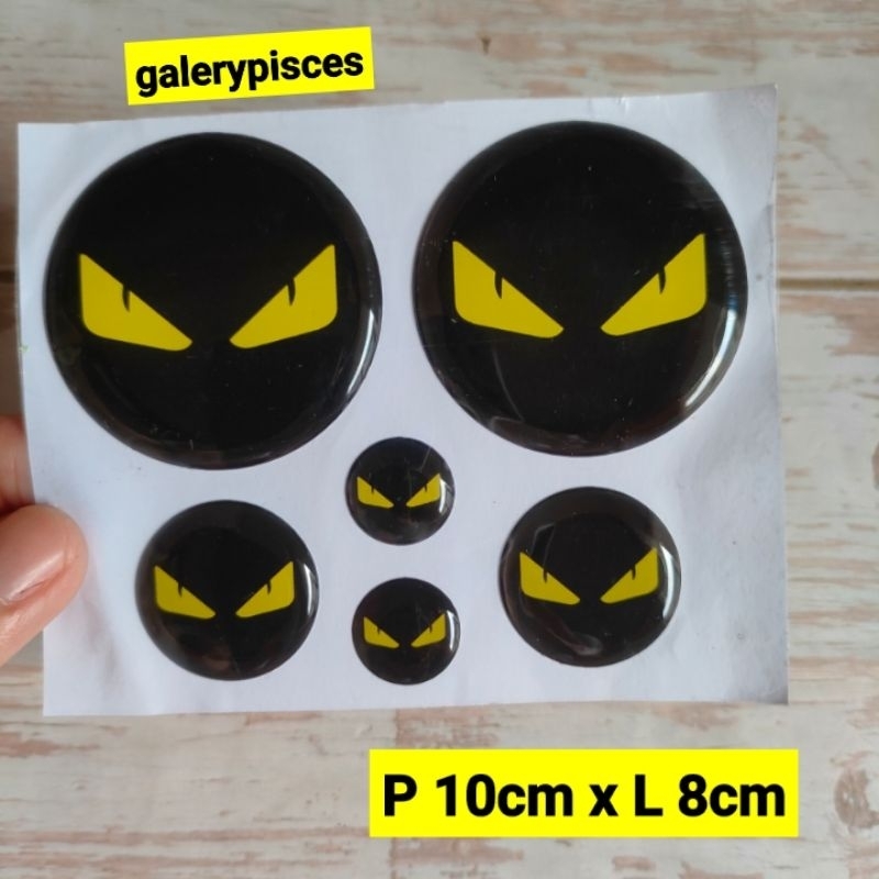 stiker timbul motor keren