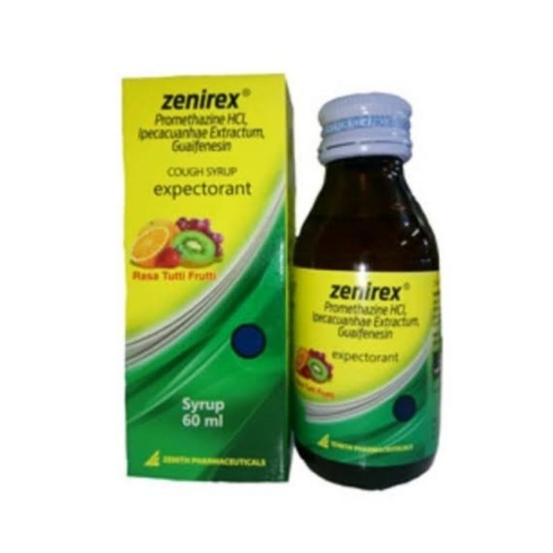 ZENIREX 60ml sirup obat batuk karna alergi untuk anak