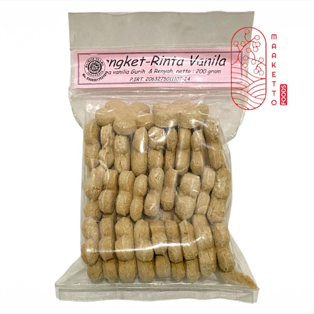 

Kue Bangket / Kue Bangkit / Kue Rintah Vanila 200gr