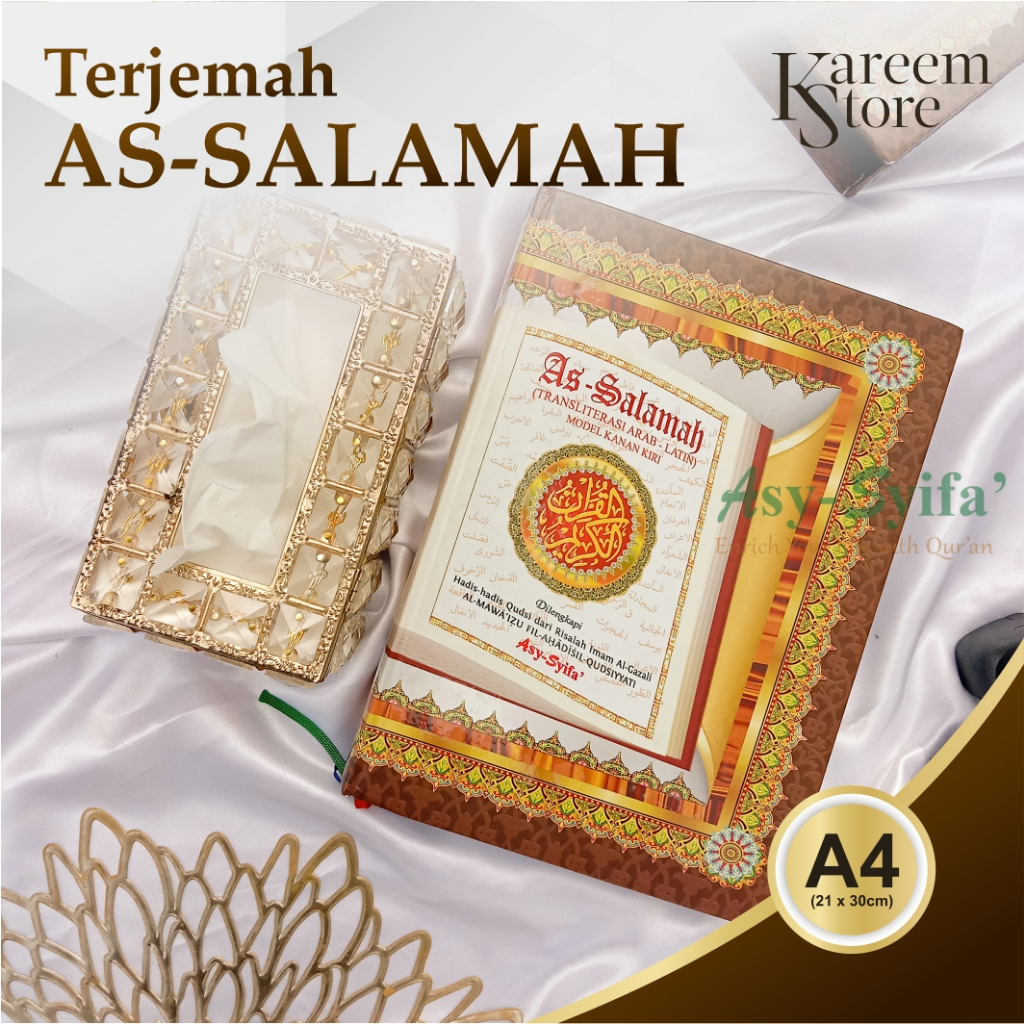 ASY SYIFA - Al Quran Latin Terjemah JUMBO LANSIA A4 As Salamah