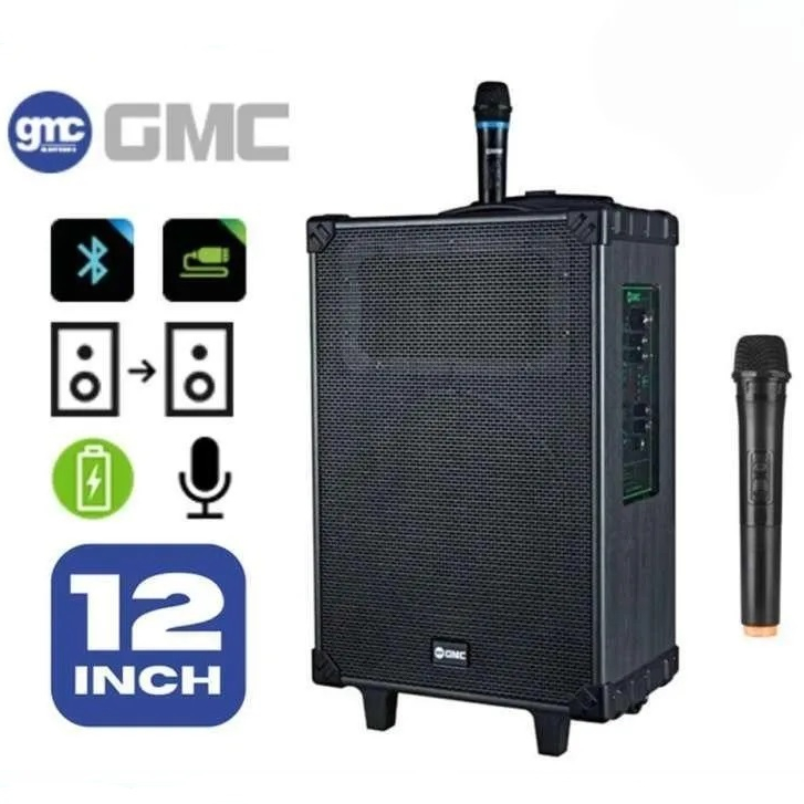 SPEAKER GMC 883 M BLUETOOTH 12" + 1 MIC SPEAKER MULTIMEDIA GMC 883 M BT