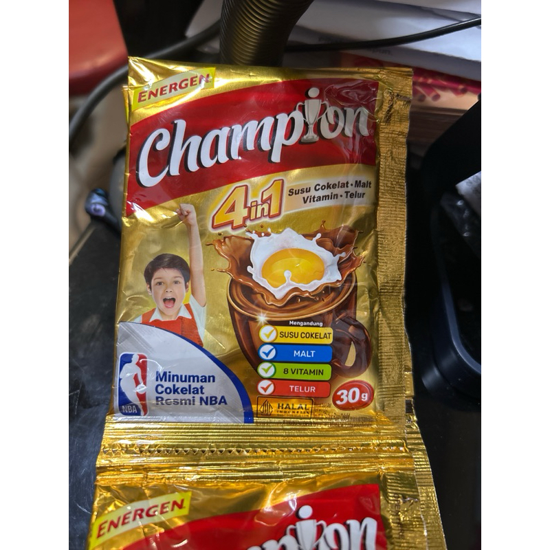 

Energen Champion cokelat 30gr