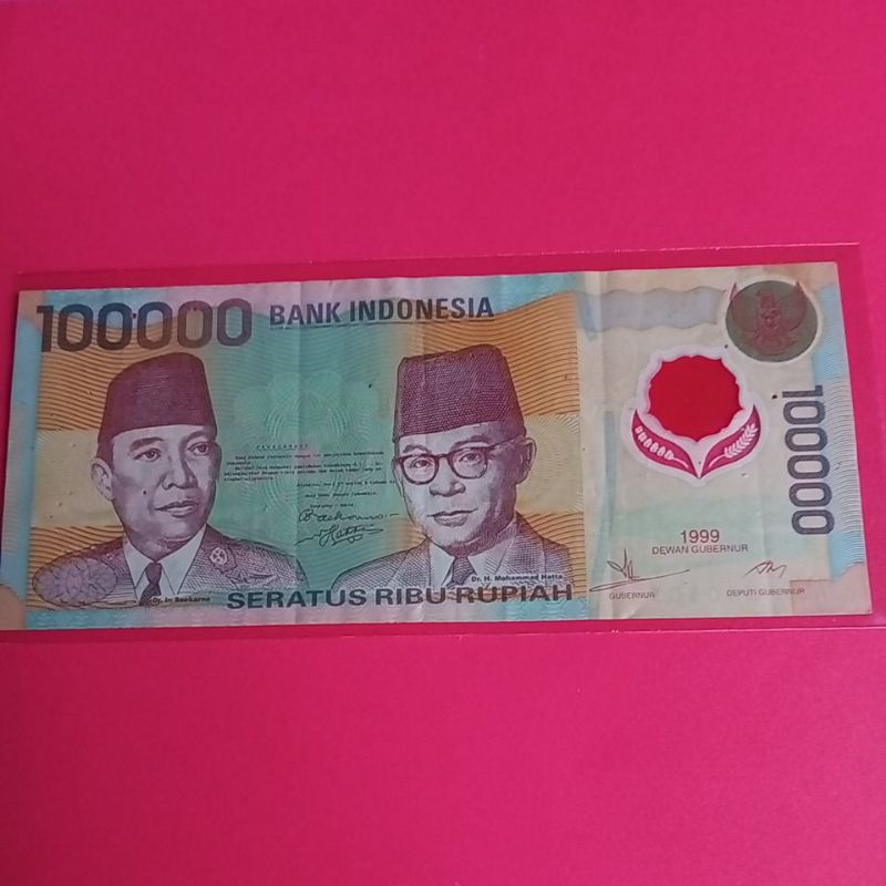 100000 Soekarno Hatta polimer 1999