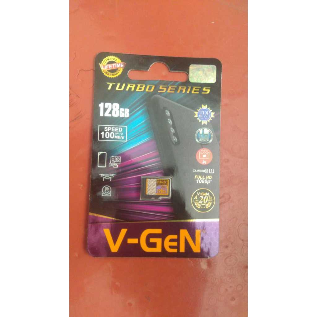 MEMORY MICRO SD VGEN 128 GB