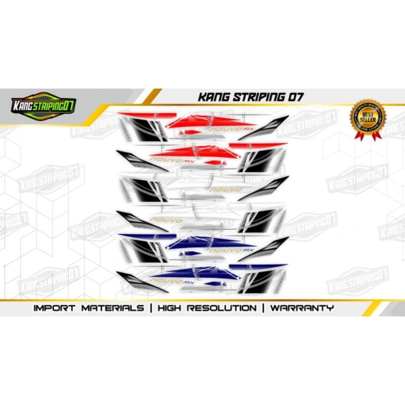striping nouvo mx transparan 2007 nouvo z