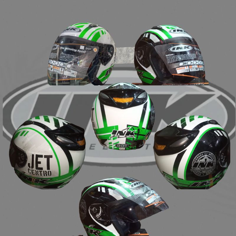 HELM INK CENTRO #8 motif corak