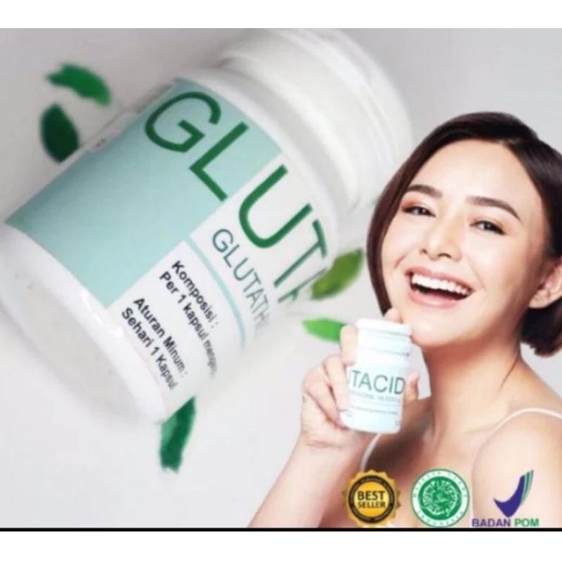 Glutacid BPOM/Glutacid Asli/ Glutacid Pemutih Kulit 100 % Original