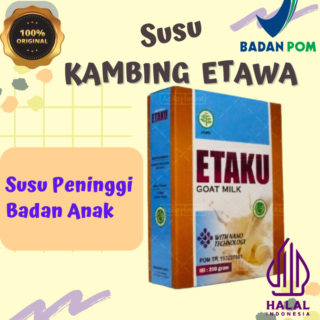 

ETAKU Susu Kambing Etawa Kaya Manfaat