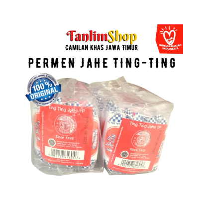 

Permen Ting Ting Jahe Sin A, SinA, Ginger Candy / Enting Enting Jadul