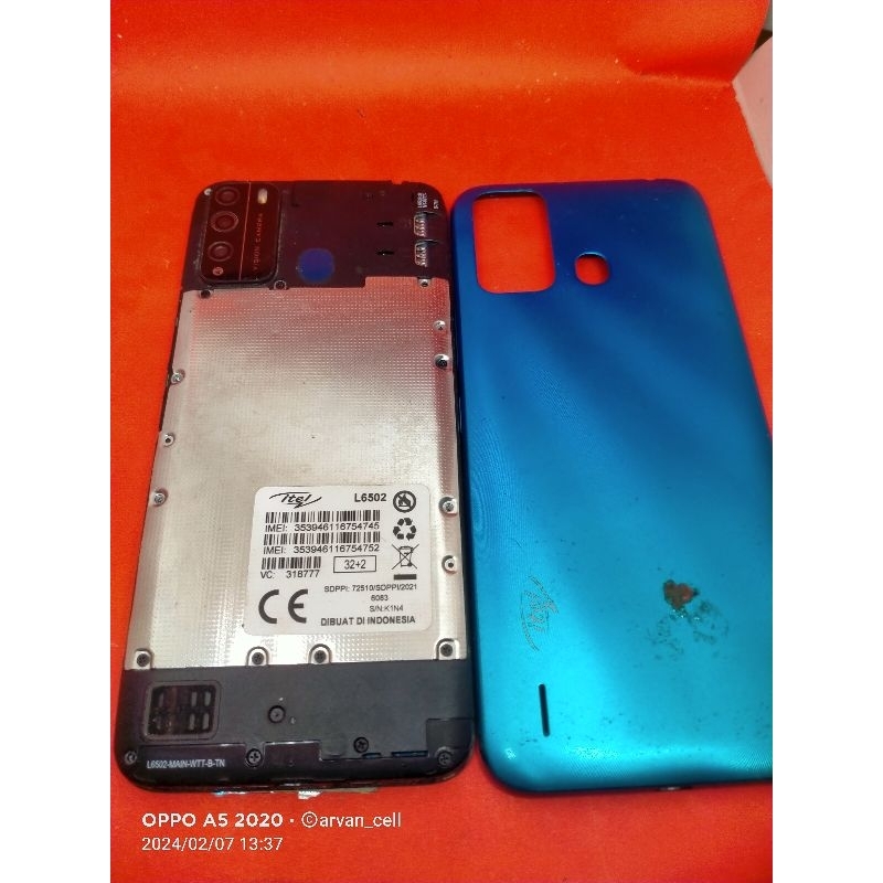 MESIN ITEL L6502 HIDUP NORMAL