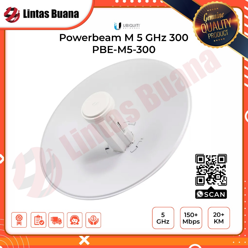 Ubiquiti PowerBeam M5 300 mm Bridge UBNT PBE M5-300