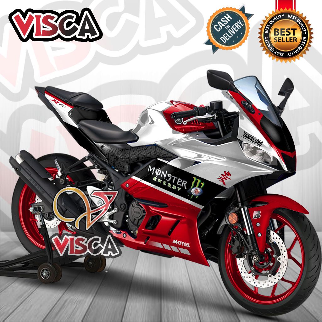 Decal R25 Full Body Decal Yamaha R25 NEW Stiker R25/R3 Full Body Stiker Yamaha R25 Striping R25 NEW 