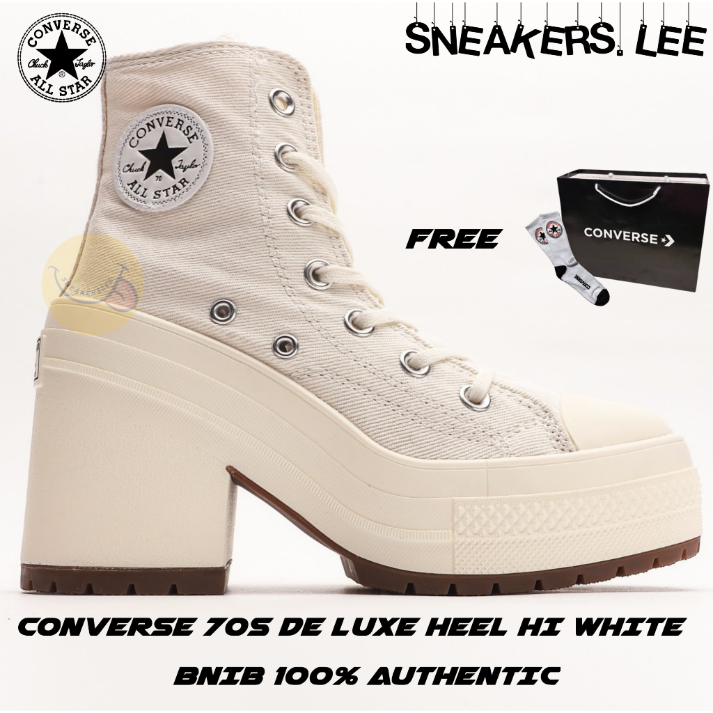 [SL] Converse 70s De Luxe Heels White
