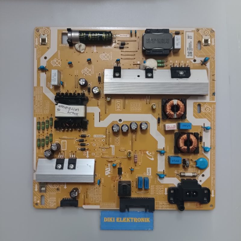 POWERSUPPLY TV SAMSUNG UA55RU7400 PSU POWERSUPPLY REGULATOR MESIN TV