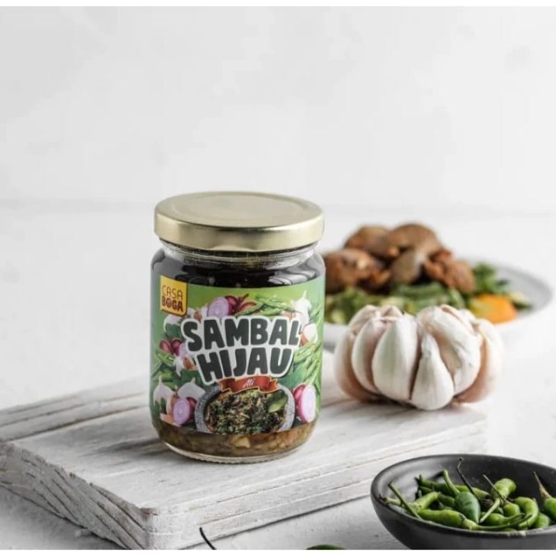 

SAMBAL HIJAU ATI Casa Boga 230 gram