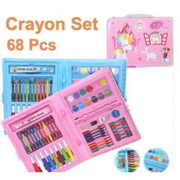 

CRAYON SET 68PC PENSIL GAMBAR ANAK ISI 68PCS PENSIL WARNA ANAK